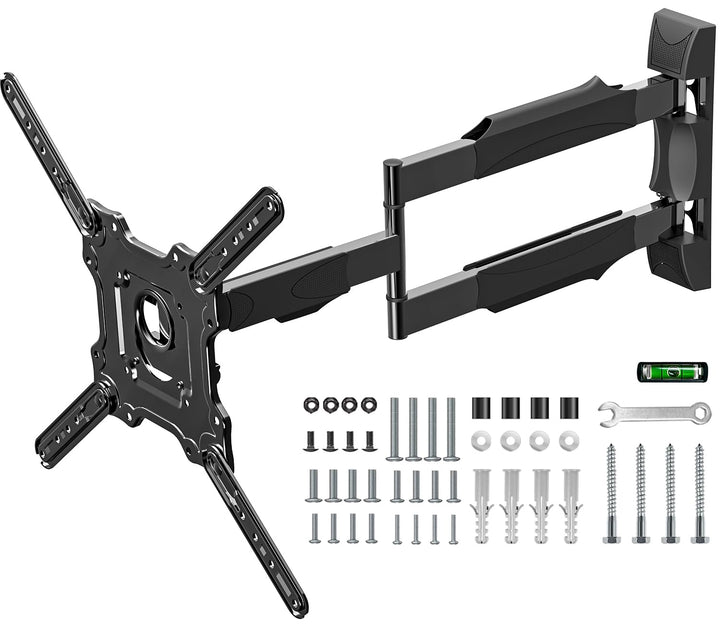 GINKGO TV Wandhalterung Schwenkbar, 720 mm Langem Arm Fernsehhalterung Wand für 32-65 Zoll Fernseher