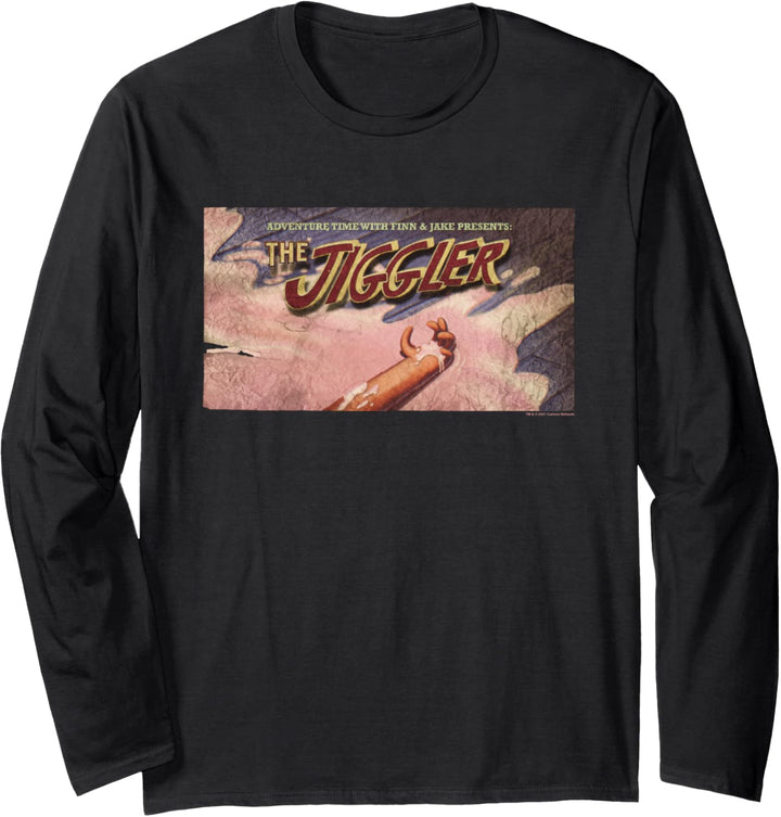 Adventure Time The Jiggler Card Langarmshirt