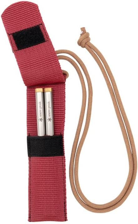 Snow Peak - Carry on Chopstick Stäbchen - Outdoorbesteck - Titanium (M) Medium, M