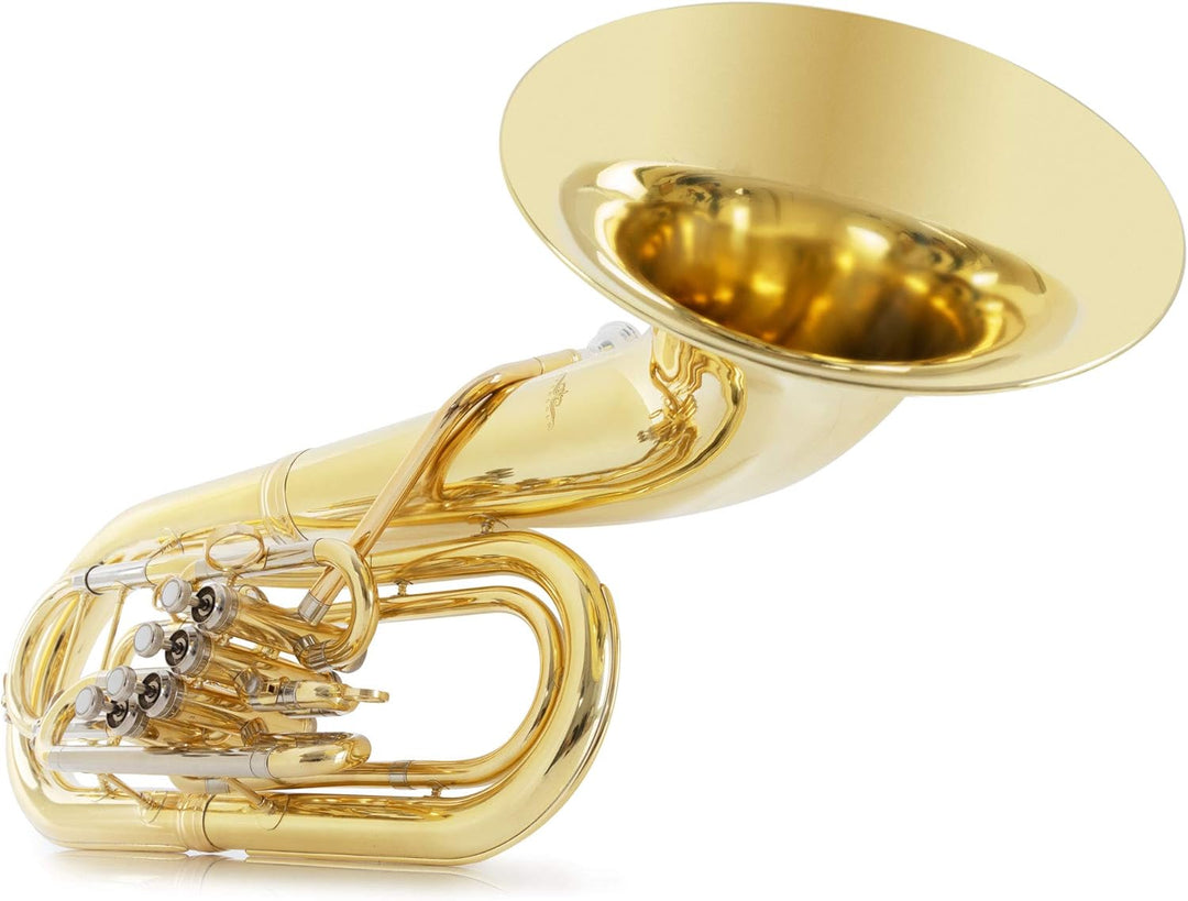 Lechgold OB-19/4L Oberkrainer Bariton - Bellfront-Bariton in Bb aus Messing - Schallbecher-Ø: 283 mm