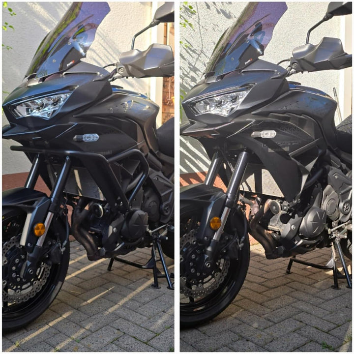 Sturzbügel Motorschutz für Versys 650 KLE650 2022-2024 2025 2026 Sturzschutz Stossfänger Seitenrahme