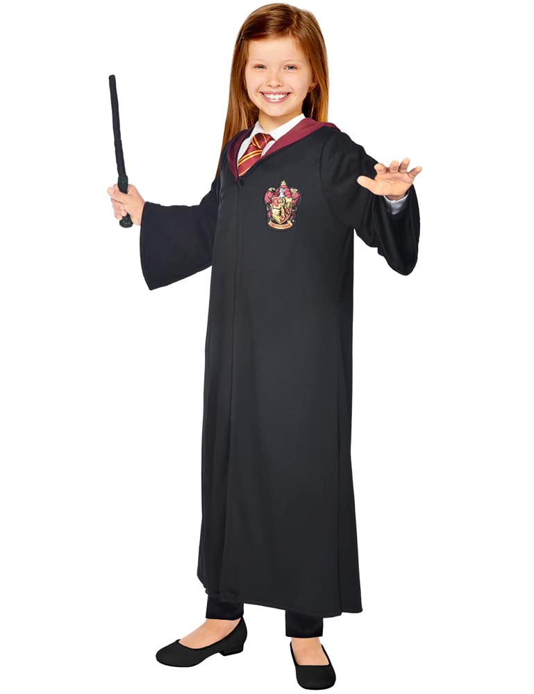 Amscan - Kinderkostüm Hermine, Hogwarts, Harry Potter, Gryffindor, Magier, Zauberer, Karneval 110, 1
