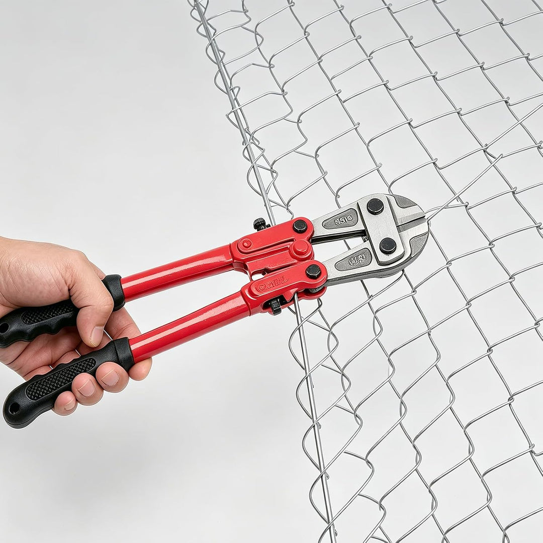 Bolzenschneider 35,6 cm (14 Zoll) Drahtschneider mit 13 mm Schneidleistung,Heavy Duty Bolzenschneide
