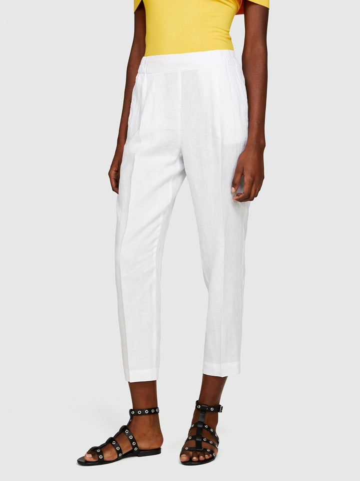 SISLEY Damen Pants 36 White 101, 36 White 101