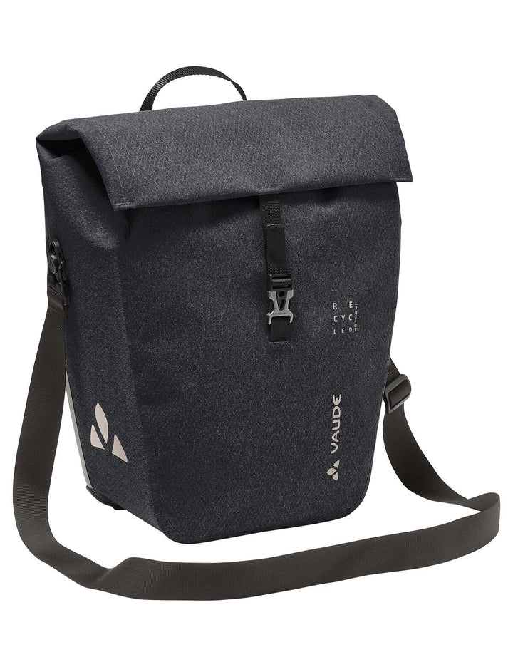 VAUDE ReCycle Commute Single - Fahrradtasche - 1 Hinterradtasche (20 Liter) - wasserdicht - Made in