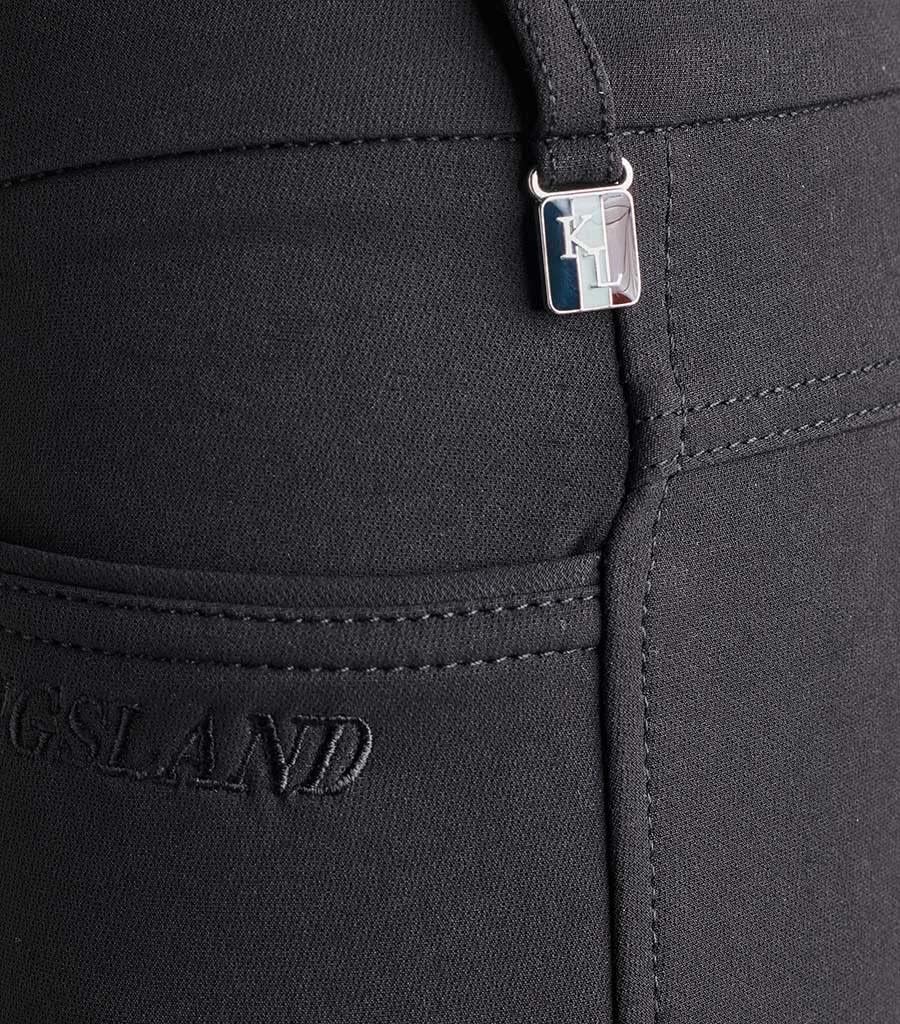 Kingsland Damen Reithose Silikon Vollbesatz KLKadi E-Tec schwarz 40 Schwarz, 40 Schwarz