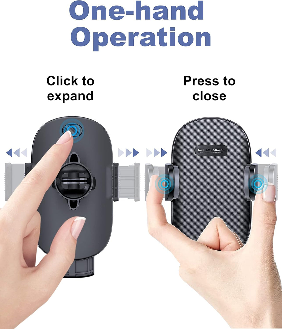 Handyhalterung für Auto, Handyhalterungen, um 360 Grad drehbarer Handyhalter mit starkem klebrigem S