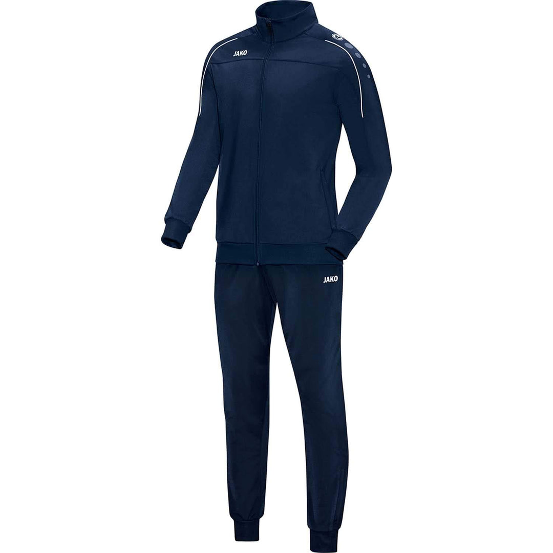 JAKO Herren Trainingsanzug Polyester Classico, nightblue/citro, XXL, M9150 XXL marine, XXL marine