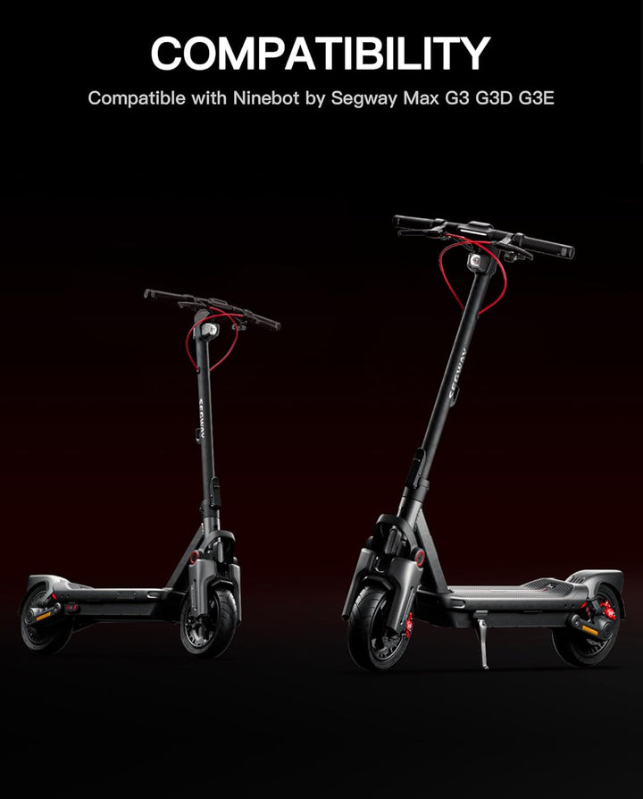 2 Paar geräuscharme Bremsbeläge, 4 mm, kompatibel mit Segway Ninebot Max G3 KickScooter, Scheibenbre