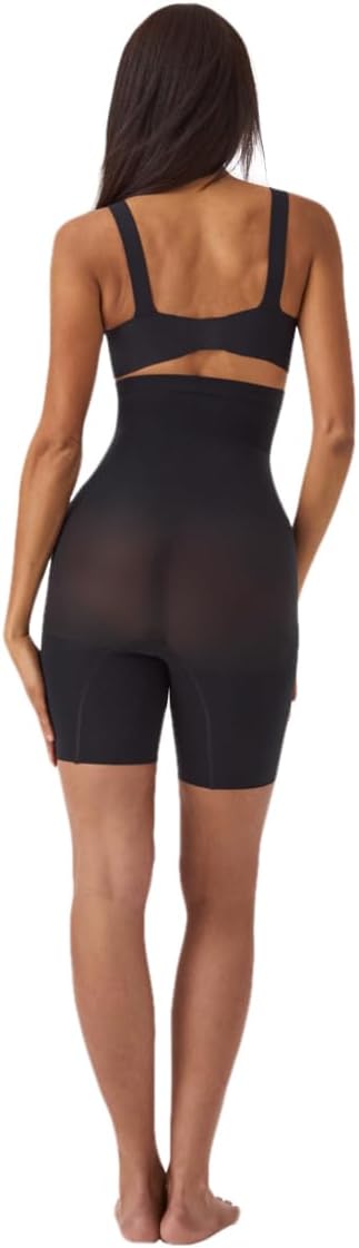 Spanx Damen Higher Power Short Waist Shapewear 1X Waist Shapewear Very Black, 1X Waist Shapewear Ver