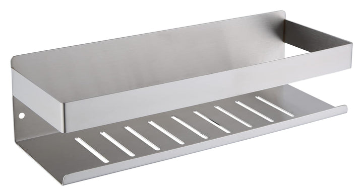 Duschablage ohne Bohren Gebürstetes Nickel, Duschregal Wandmontage Edelstahl SUS304 Rostfreier Dusch