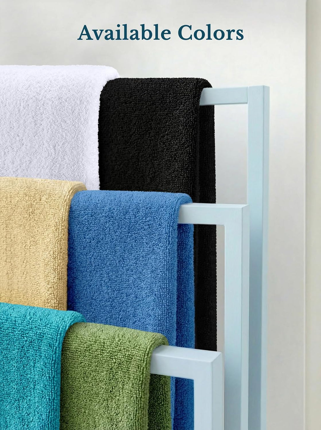 Utopia Towels 4er-Pack Premium Badetücher Set, (68x137 cm), 100% ringgesponnene Baumwolle, 600 g/m²,