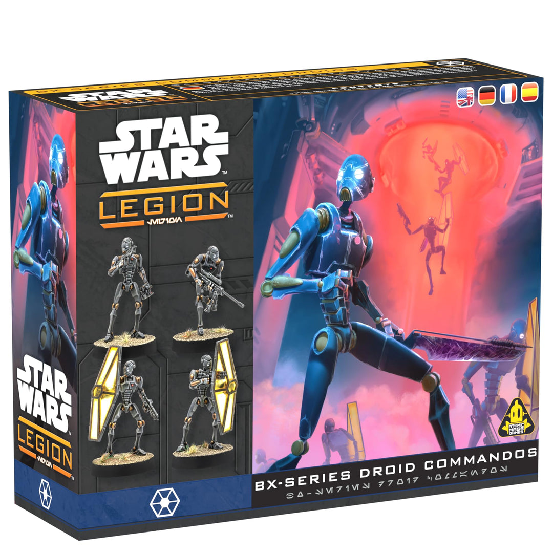 Asmodee, Star Wars: Legion – BX-Series Droid Commandos (Droidenkommandos der BX-Serie), DE-Version,