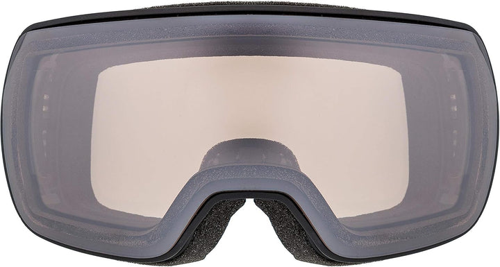Uvex Unisex Compact V Skibrille (1er Pack) Einheitsgrösse Schwarz, Einheitsgrösse Schwarz