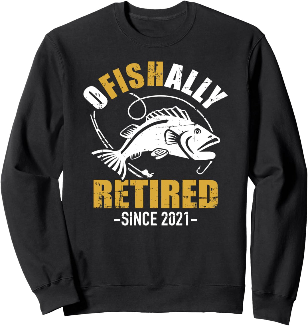Rente 2021 Angeln Angler Sweatshirt