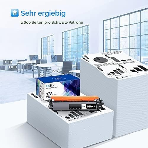 LxTek 17A CF217A Toner Kompatibel für HP 17A Toner für HP Laserjet Pro MFP M130nw Toner für HP Laser