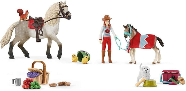 schleich 98643 Adventskalender Farm World 2022, ab 3 Jahren, Farm World -