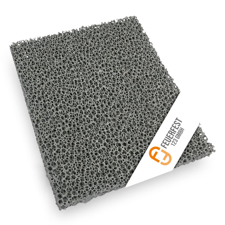 Feuerfest 123 - Feinstaubfilter Kaminofen 230x220x25 mm, Feinstaub Russfilter zum nachrüsten Kamine
