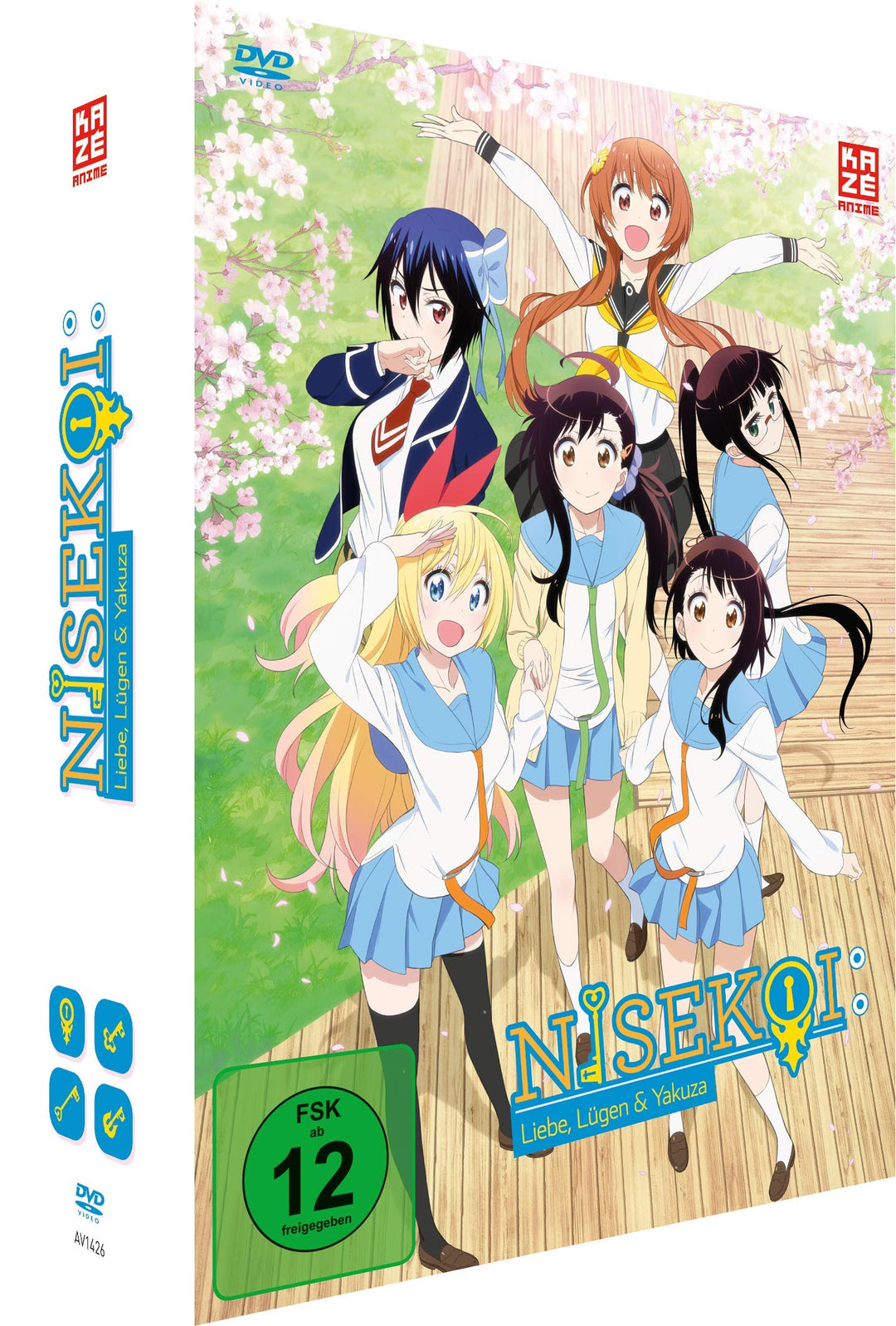 Nisekoi: Liebe, Lügen & Yakuza - Staffel 2 - Gesamtausgabe - [DVD], DVD