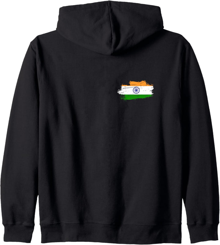 Flagge Indien Kapuzenjacke