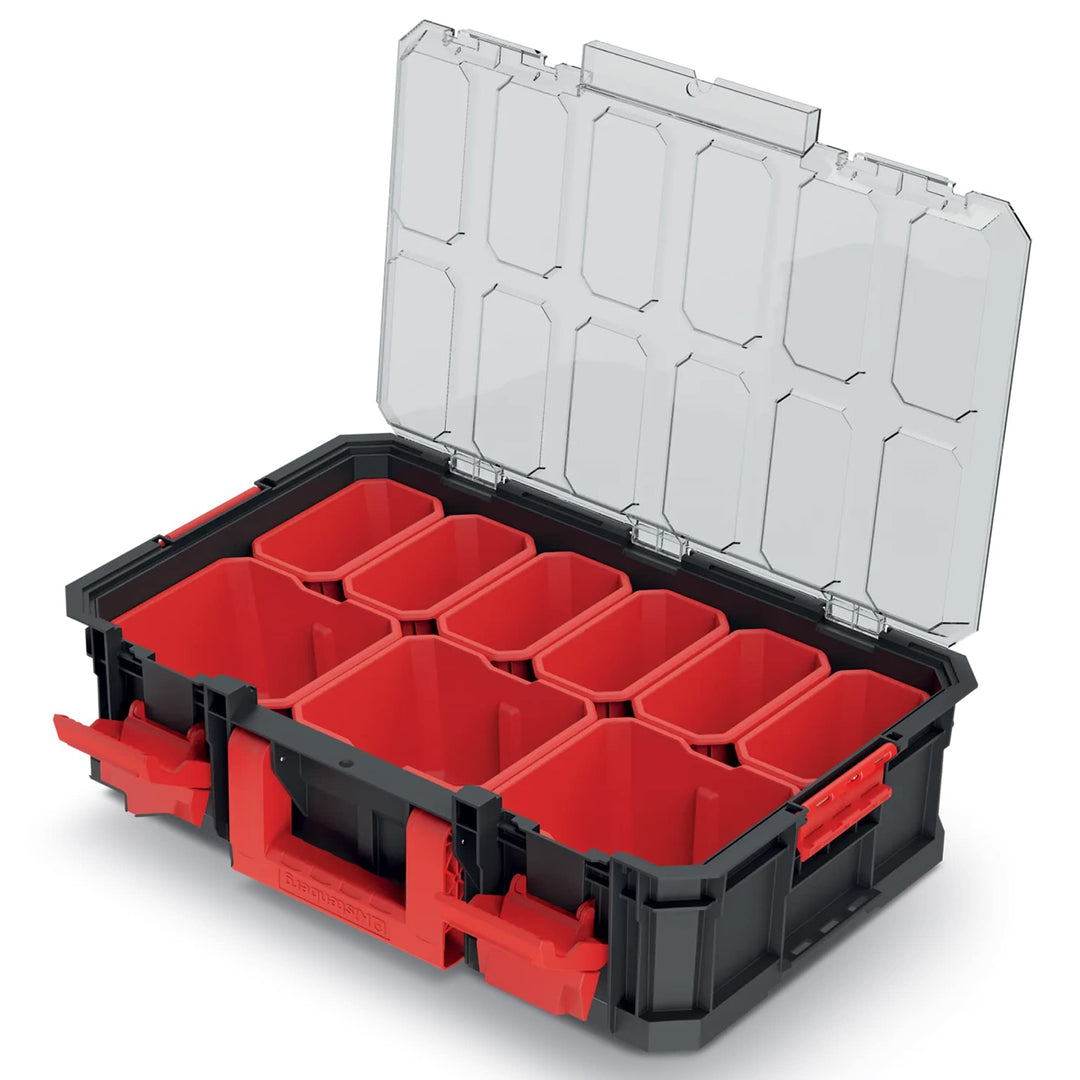 Kistenberg Sortimentskasten Sortimentsbox Werkzeugkiste Kleinteile Organiser (mit 9x Einsatz Boxen,