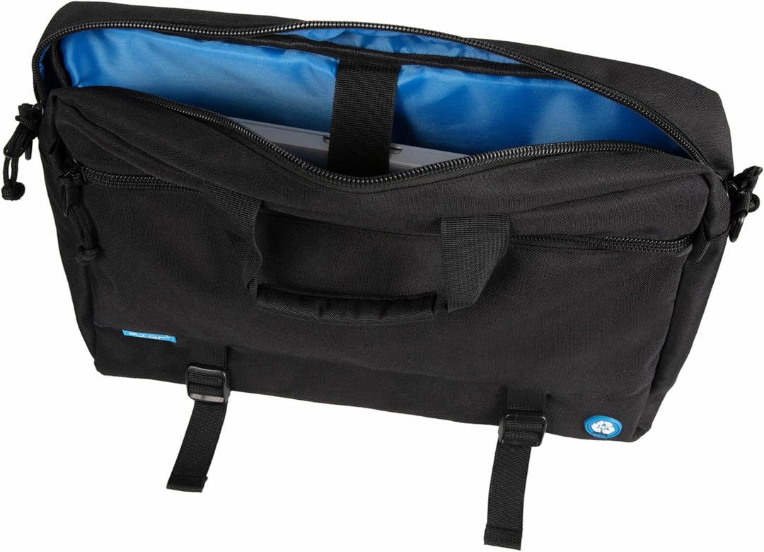 LIGHTPAK 46201-3 in 1 Multifunktionstasche RPET Stop Ocean Plastic, Laptoptasche für 15,6" Notebooks