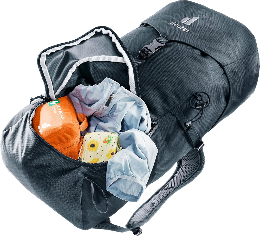 deuter Telatie 24 SL atmungsaktiver Damen Wanderrucksack Schwarz, Schwarz