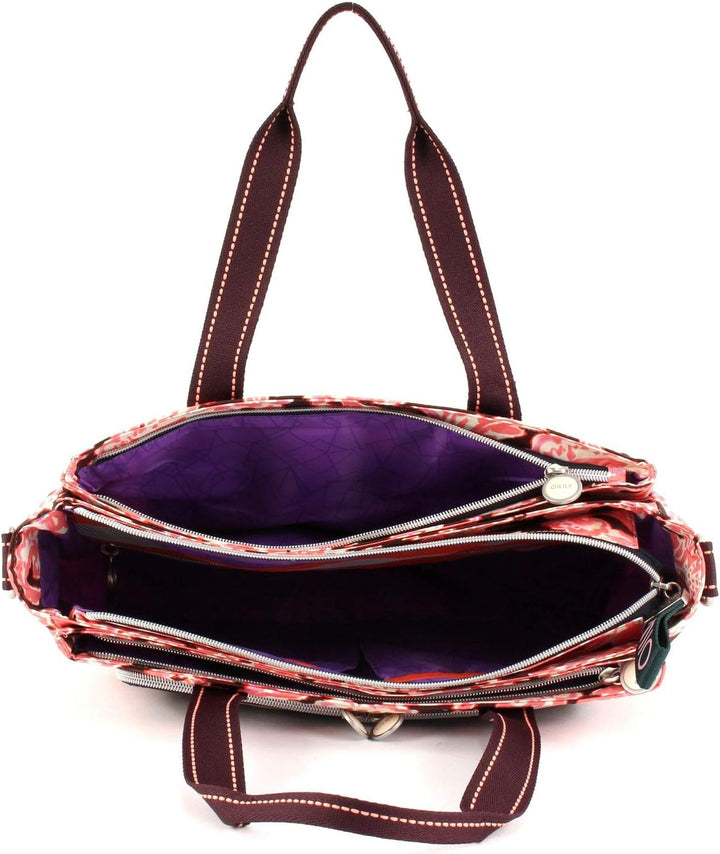 Oilily Damen Charm Diaperbag MHz Tasche Pink (Rose), Pink (Rose)