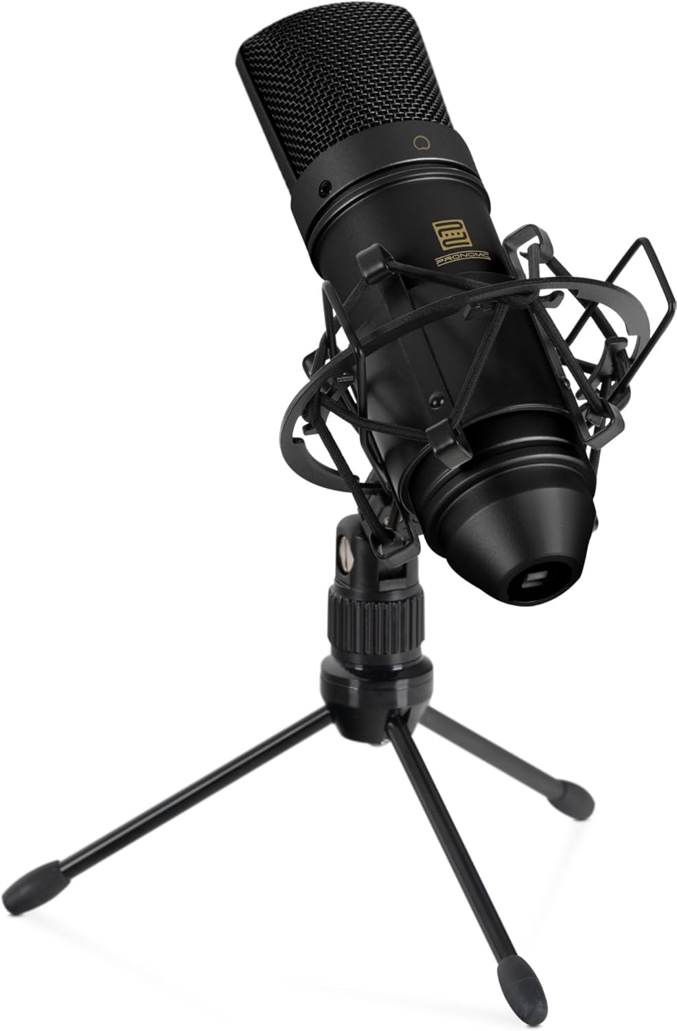 Pronomic USB-M 2000 BK Podcast Kondensatormikrofon - Ideal für Instrumente, Gesang und Sprache - 14