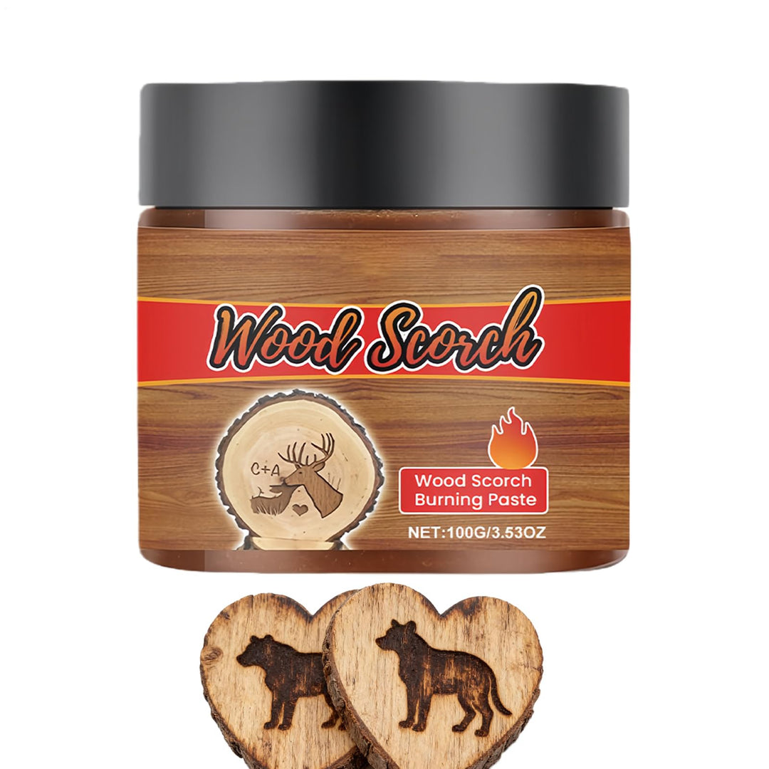 Farbe Für Die Holzbrennkunst,100 Gramm Präzisions Gel Für Holz Brenn Werkzeuge | Brandpaste Für Holz