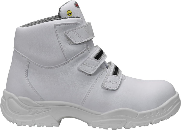 Elten Sicherheitsschnürstiefel "White Strap Mid" ESD S3, Grösse 39, 760171 39 EU, 39 EU