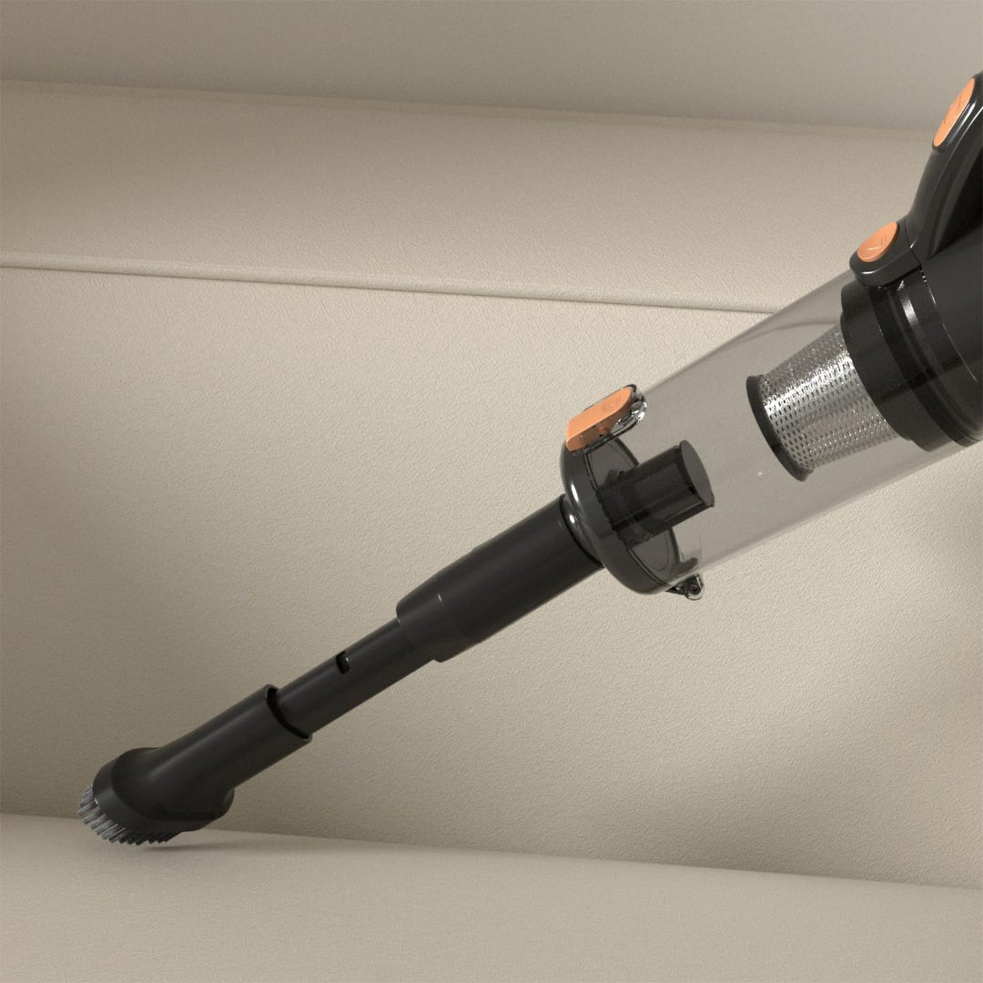Staubsauger mit Kabel, Besen- und Handstaubsauger 2 in 1, Staubsauger ohne Beutel, HEPA-Filter, ECO-