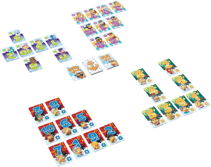 Captain Games, Duck & Cover, Familienspiel, 2-7 Spieler, ab 8+ Jahren, 20 Minuten, Deutsch