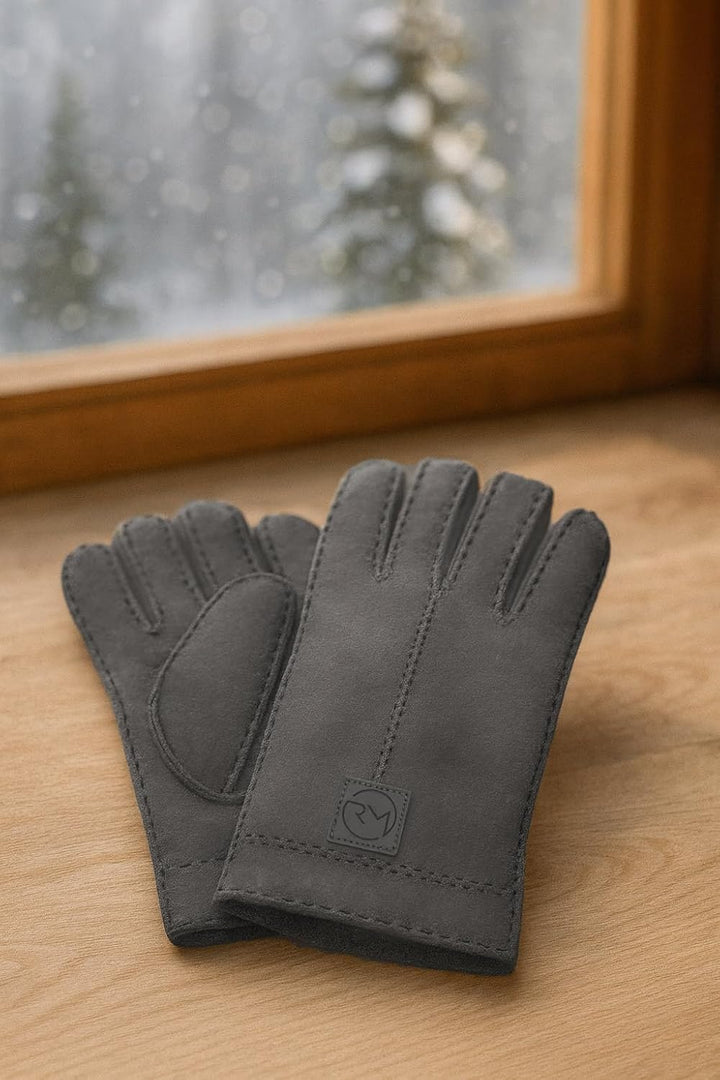 Rohn Moden Fingerhandschuhe Hochstein echt Lammfell für Damen und Herren, Handschuhe in Premiumquali