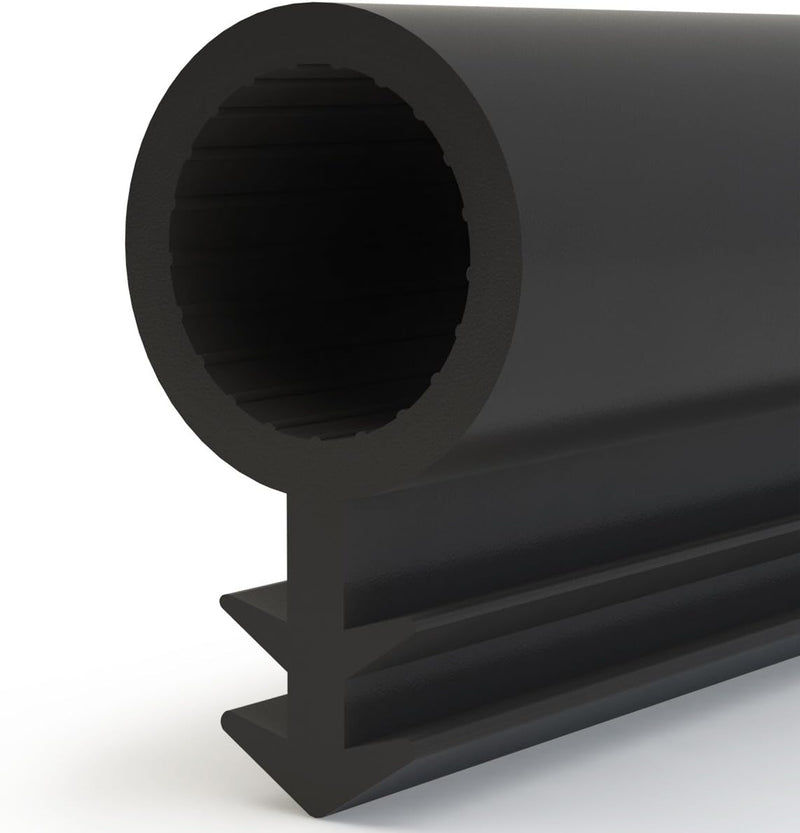 STEIGNER Türdichtung SCHLAUCHDICHTUNG Türgummi 15m 8mm STD03 SCHWARZ - Gummidichtung Profildichtung