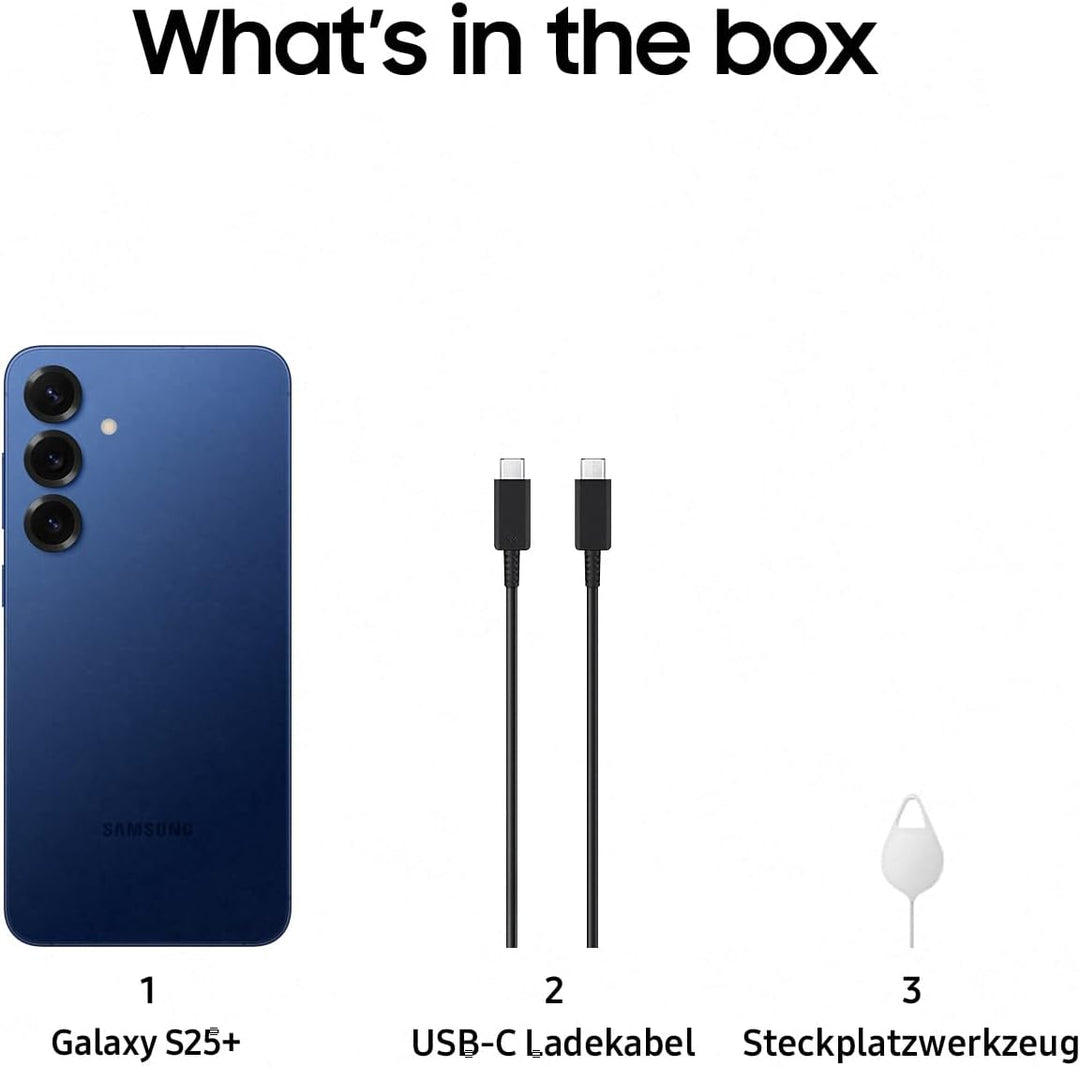 Samsung Galaxy S25 AI Smartphone mit Galaxy AI, 12 GB RAM, 128 GB Speicher, Navy, 3 Jahre Hersteller