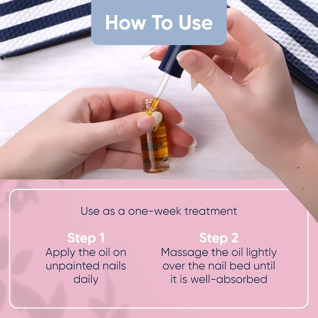 Herome 2-Pack Ende Extrem Beschädigte Nägelol Mandelöl - Repair & Protect- Nagelpflege - Repariert n