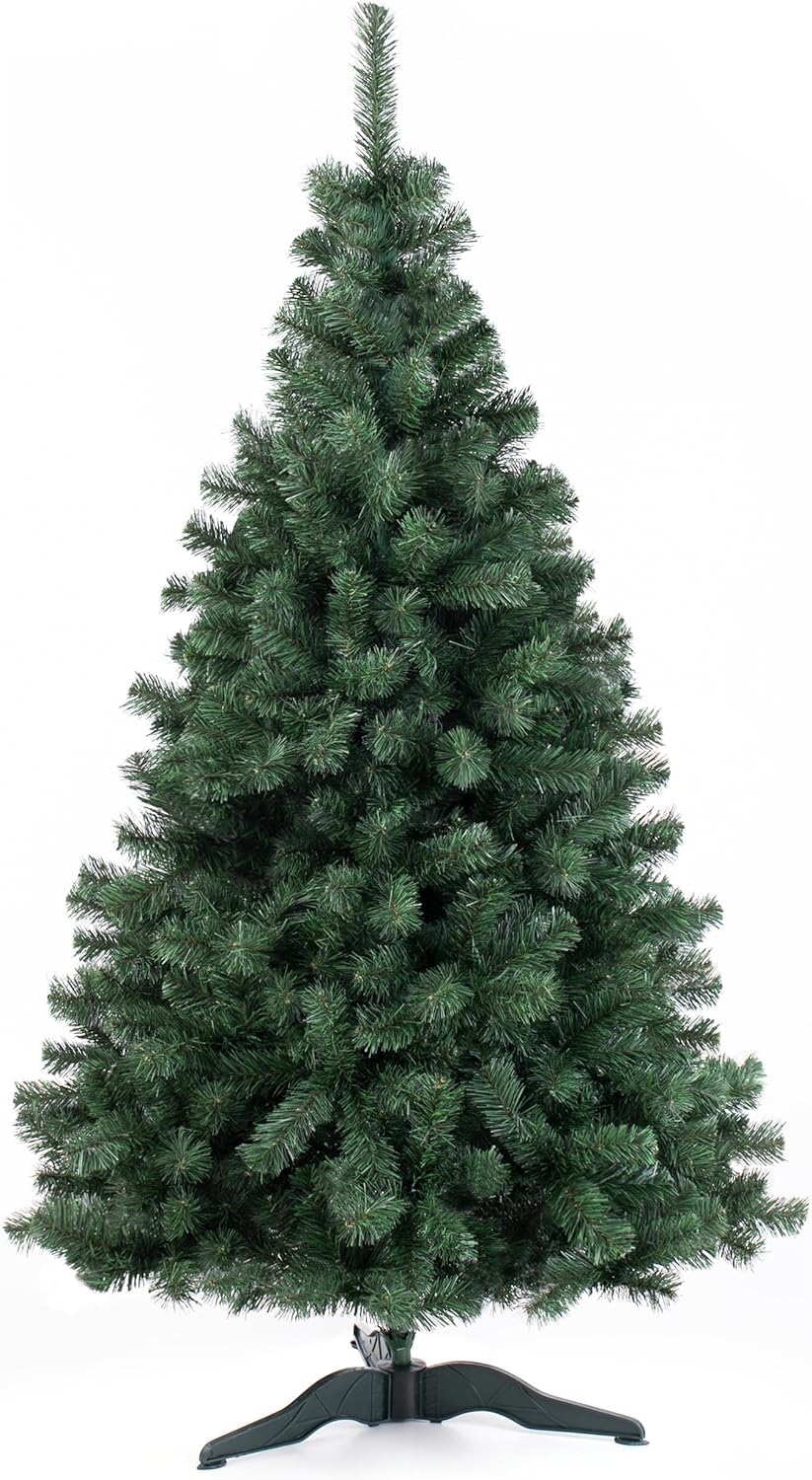 Künstlicher Weihnachtsbaum 120 cm Grün Tannenbaum Christbaum Tanne Unecht Weihnachtsdeko DecoKing Le