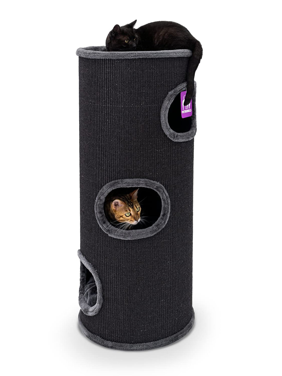 Petrebels Kratztonne Dome 110 cm hoch, Ø 45 cm, extra Breit und Schwer für Ultimative Stabilität, Fa