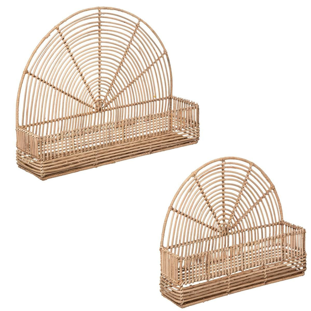 Wonder Rattan Wandregal x 2