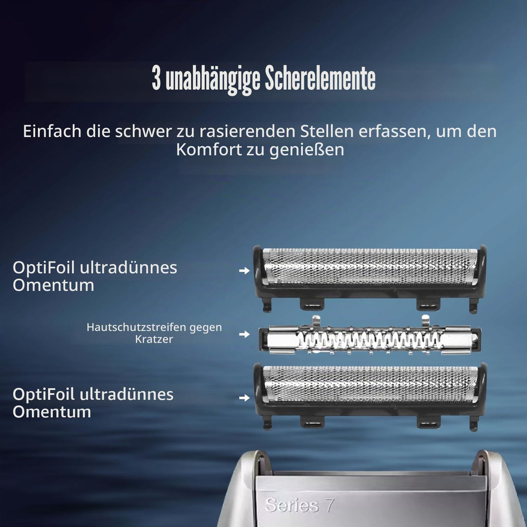 Series 7 70S Scherkopf für Braun Elektrorasierer, Scherkopf Ersatz Kompatibel mit Braun Rasierer Her
