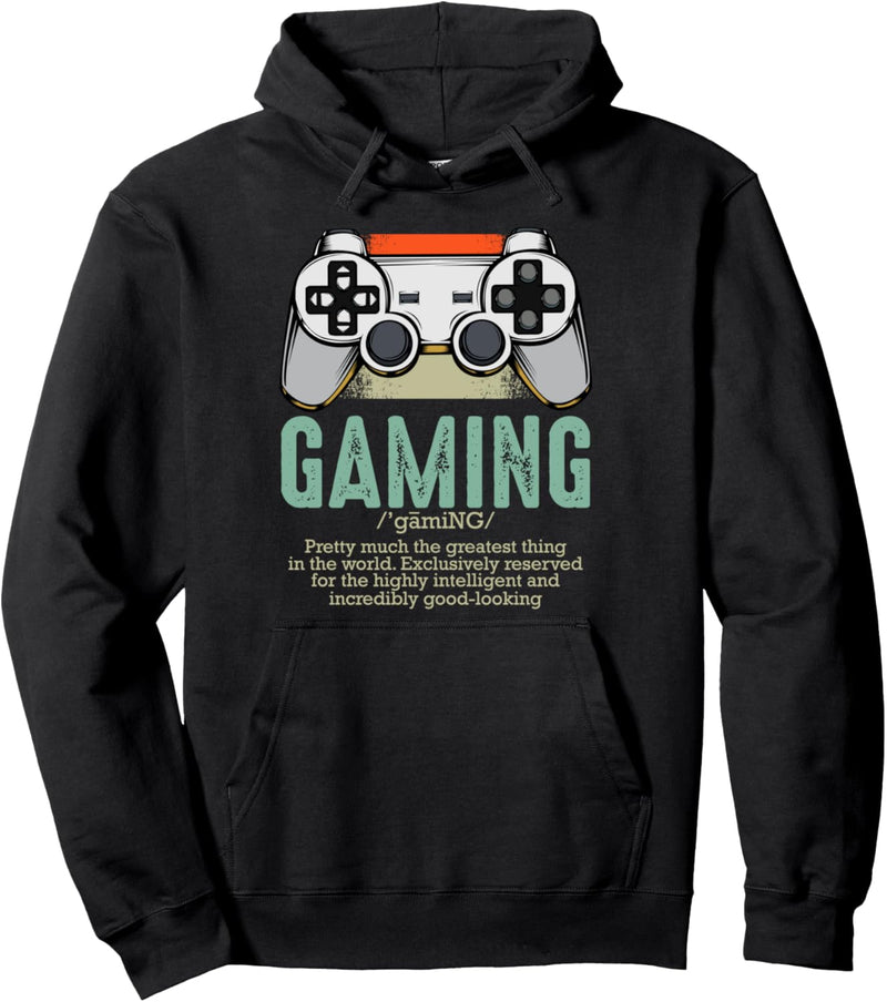 Gamer Gaming Videospiele PC Spieler Zocker Computer Nerd Pullover Hoodie