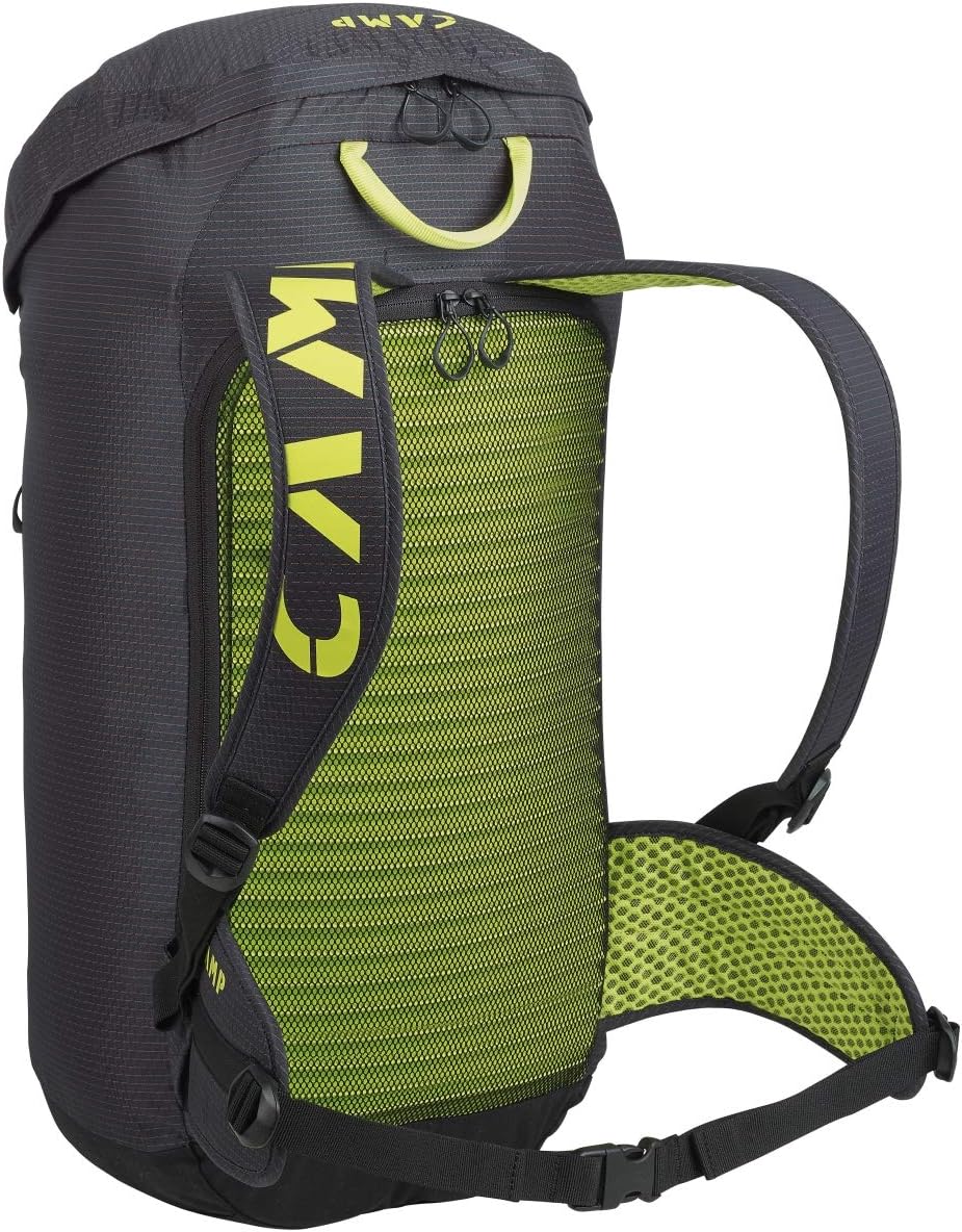CAMP Rox Alpha 40l Schwarz - Komfortabler praktischer Kletterrucksack, 40l, Grösse 40l - Farbe Black