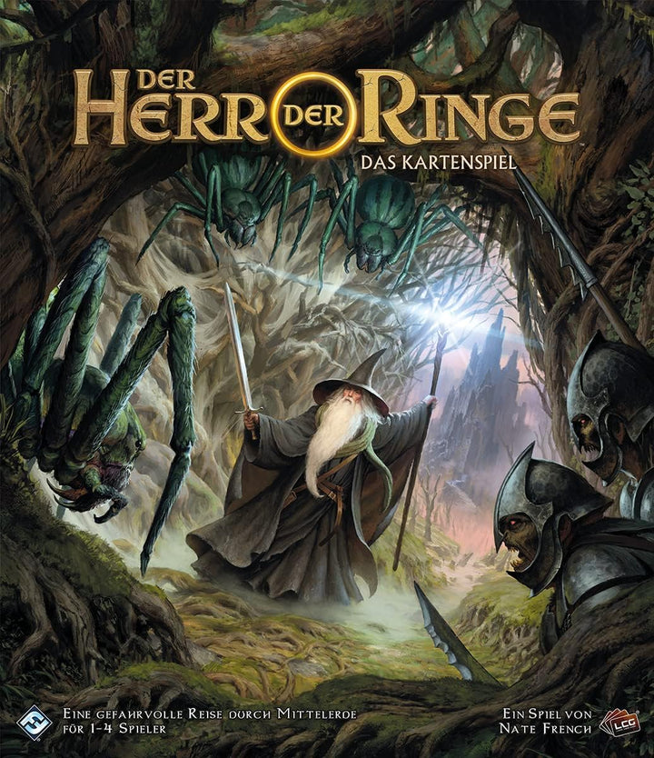 Fantasy Flight Games | Der Herr der Ringe: LCG | Grundspiel | Expertenspiel | Kartenspiel | 1-4 Spie