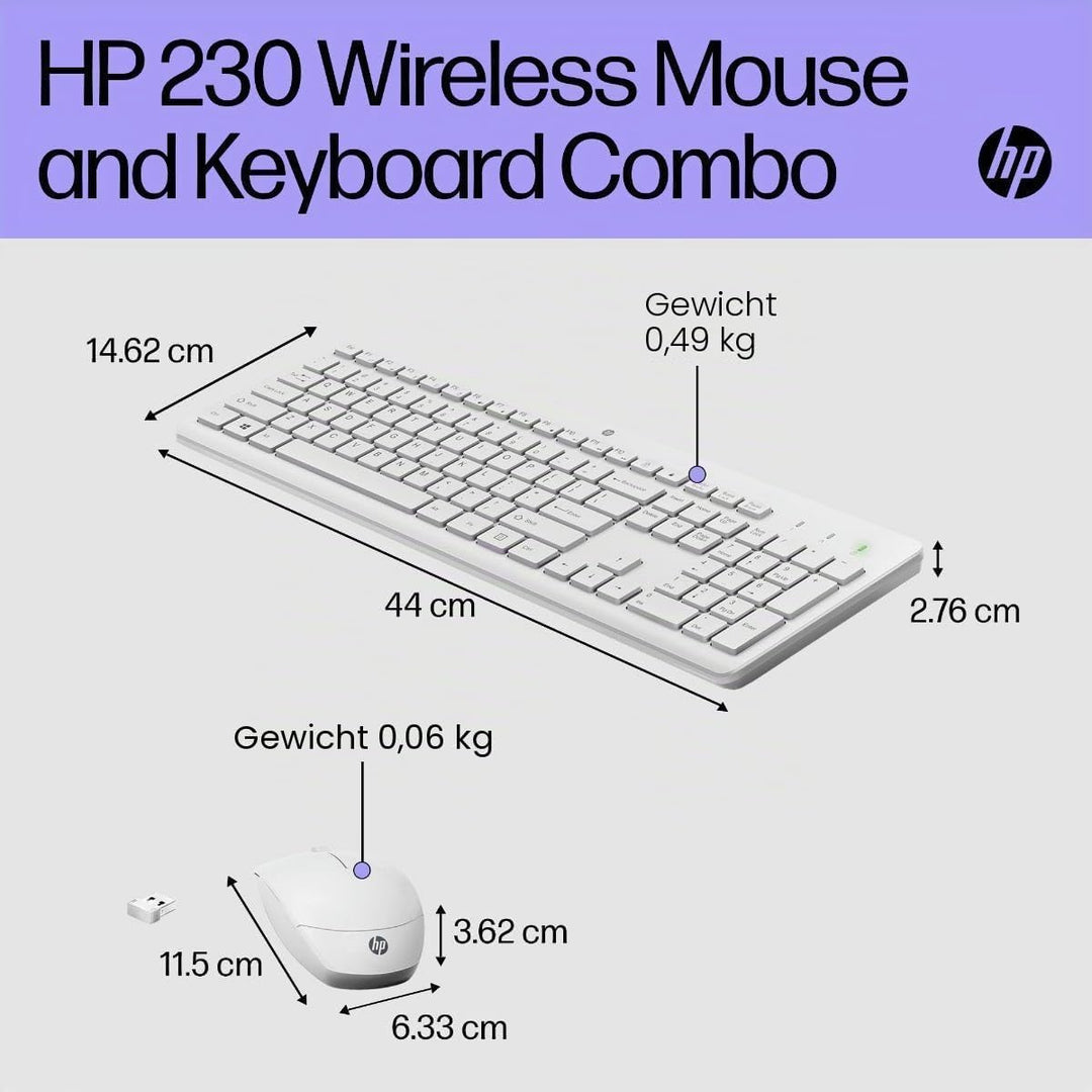 HP 230 kabellose Maus und Tastatur