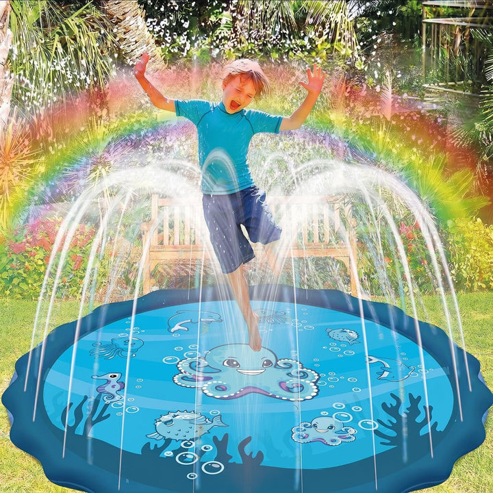 Super Splash® | Kinder Wasserspielgeräte | Pool mit Wasserdüsen | Kinder-Teppichspielzeug für drauss