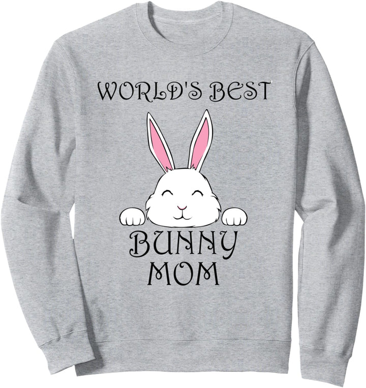 Bunny Mom Niedliche Kaninchen Mama Hase Sweatshirt