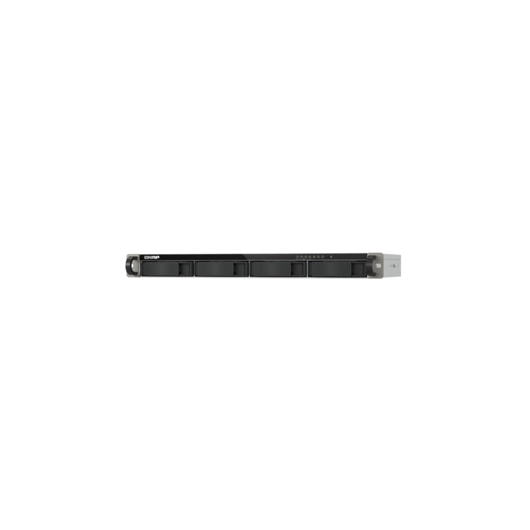 QNAP TS-433eU 4-Bay NAS, 1U Rackmount Design, Kurze Tiefe, Edge Speicher, Dateiverwaltung, Docker Co