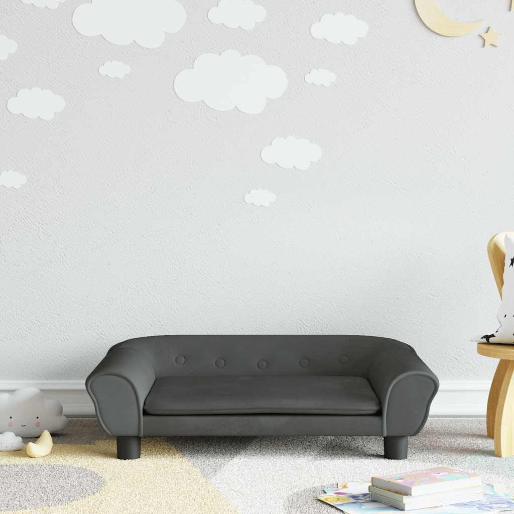 vidaXL Kindersofa, Couch für Kinder, Kindercouch mit runden Kanten, Kindersessel Minisofa Polstersof