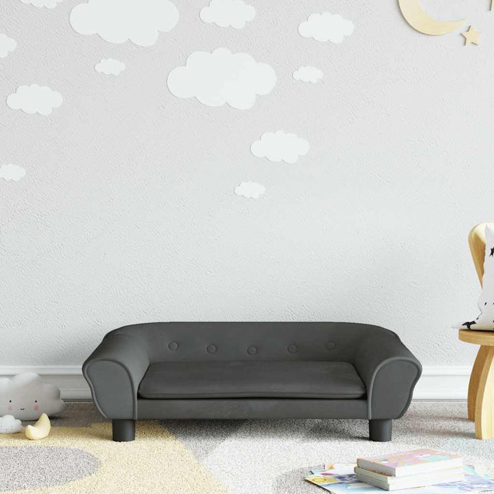 vidaXL Kindersofa, Couch für Kinder, Kindercouch mit runden Kanten, Kindersessel Minisofa Polstersof